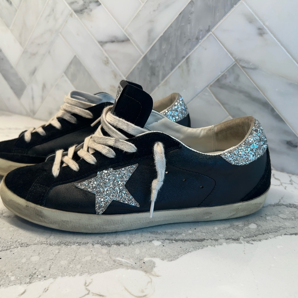 EUC, authentic Golden Goose Superstar Low Top Sneaker. Nordstrom Excl. Size 41.